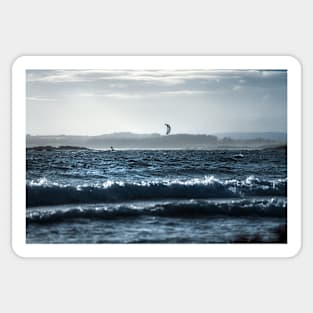 Rhosneigr kite surfer Sticker